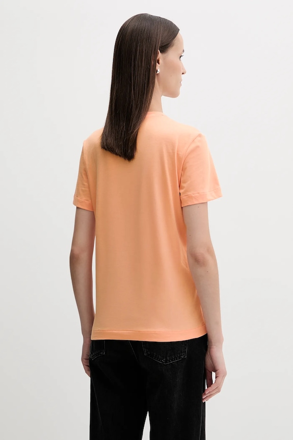 Calvin Klein Jeans tricou de damă de bumbac pachet de 2 portocaliu LV047C905G