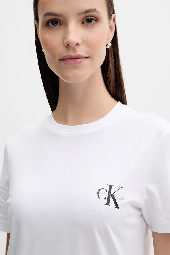 Calvin Klein Jeans tricou de damă de bumbac pachet de 2 LV047C905G