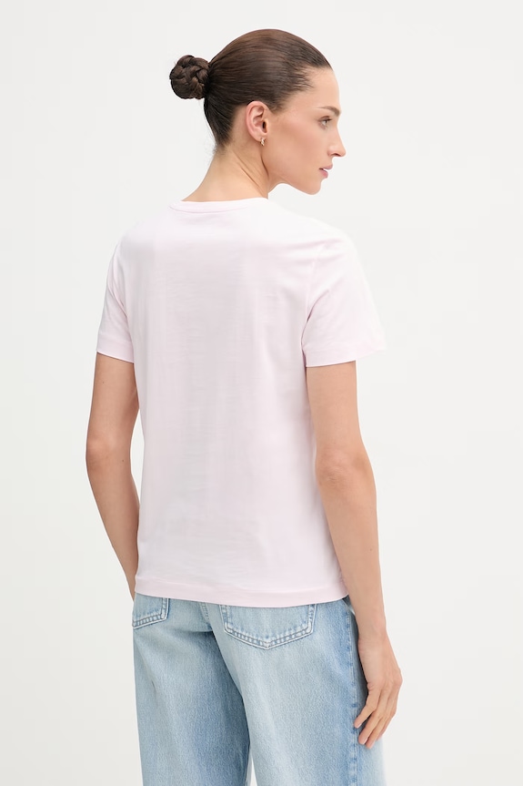 Calvin Klein Jeans tričko dámske bavlnené 2-pak LV047C905G ružová