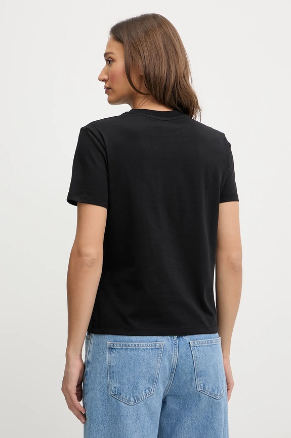 Calvin Klein Jeans tričko dámské bavlněné 2-pack LV047C905G černá