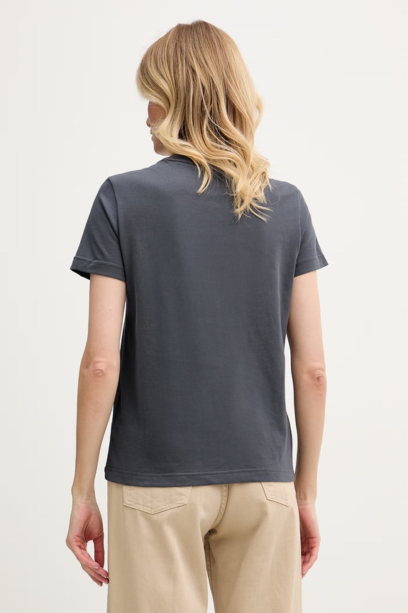 Îmbrăcăminte Calvin Klein Jeans tricou basic pentru femei, din bumbac LV047B224G gri
