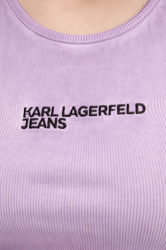 Karl Lagerfeld Jeans top A3W17043 lila