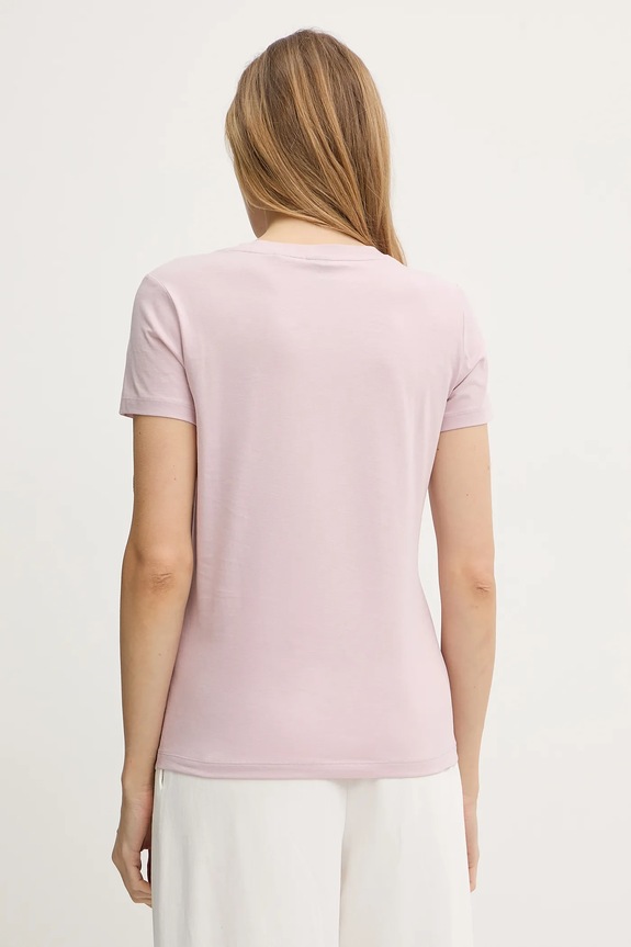 Îmbrăcăminte BOSS Orange tricou de damă din bumbac C_Esogo_3 50545288 roz