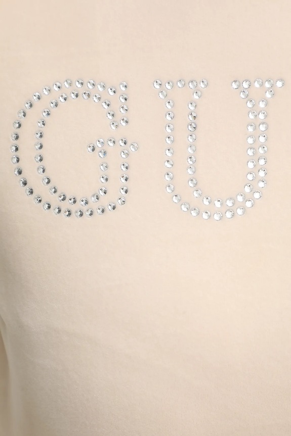 Guess t-shirt dziecięcy COUTURE V3BI01.K0232 beżowy