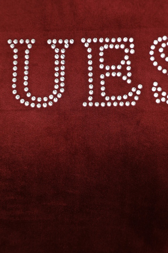 Guess tricou copii COUTURE V3BI01.K0232 burgundia