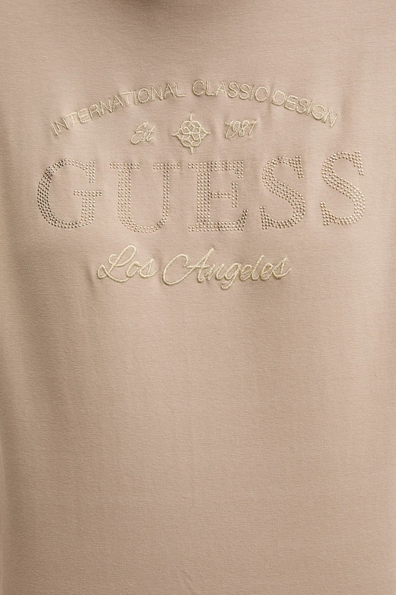 Guess t-shirt MARINA V5YI13.J1314 beżowy