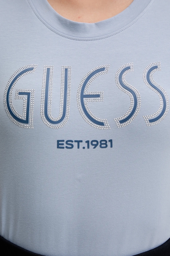 Guess t-shirt kék W5YI05.J1314