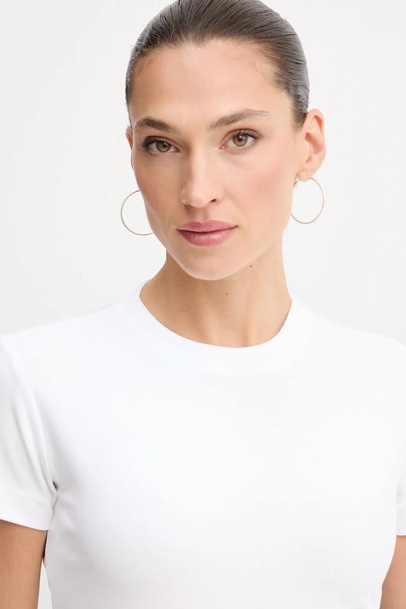 Guess t-shirt bianco W5YI06.KCYV2