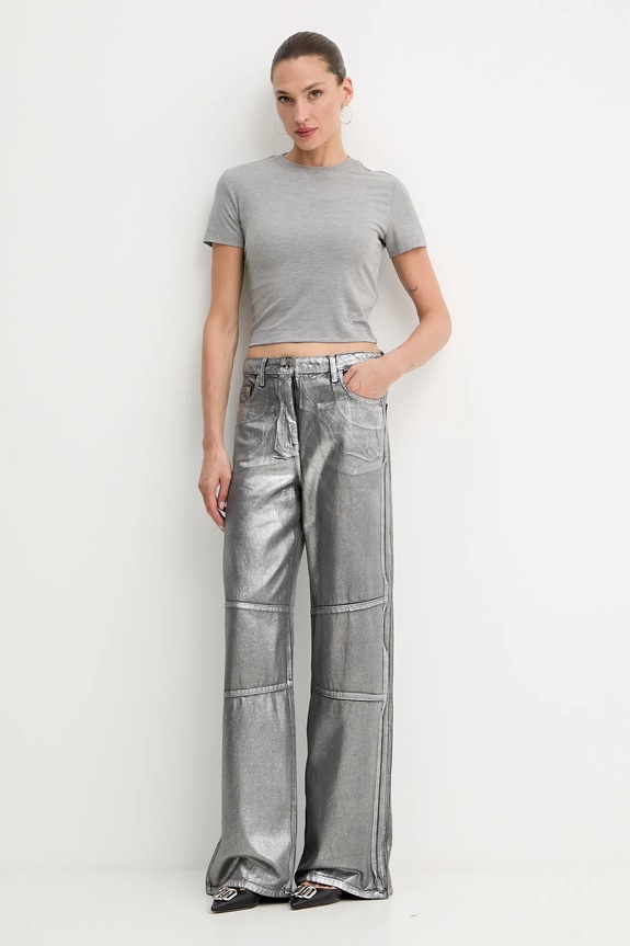 Μπλουζάκι Guess W5YI06.KCYV2 γκρί AW25