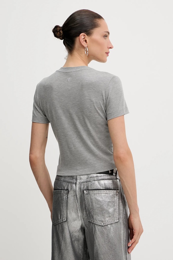 Ρούχα Μπλουζάκι Guess W5YI06.KCYV2 γκρί