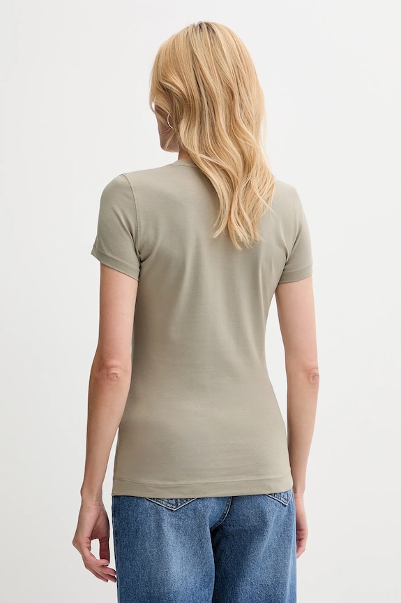 Odzież Guess t-shirt W5YI08.J1314 zielony