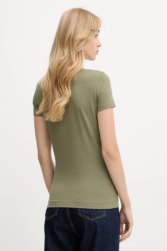 Ruházat Guess t-shirt W5YI13.J1314 zöld