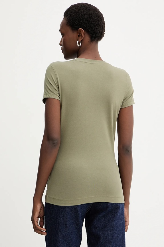 Odzież Guess t-shirt W5YI16.J1314 zielony