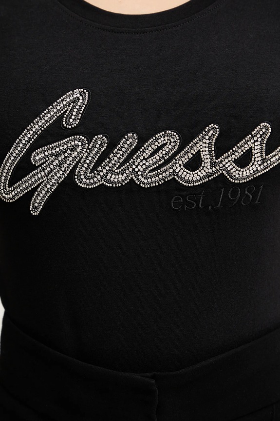 Tričko Guess W5YI16.J1314 černá