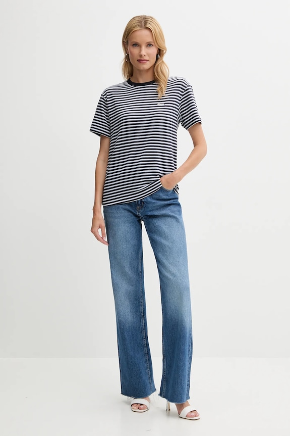 Guess t-shirt SARA W5YP02.KCXL2 kék AW25
