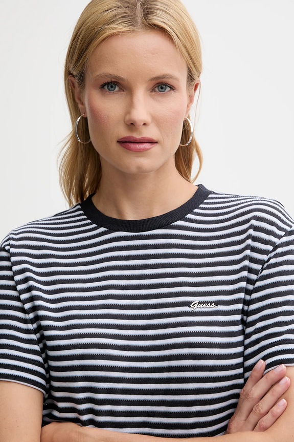 Guess t-shirt SARA kék W5YP02.KCXL2
