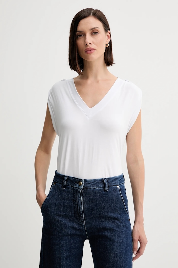 Guess tricou uni alb W5YP52.KCYW2