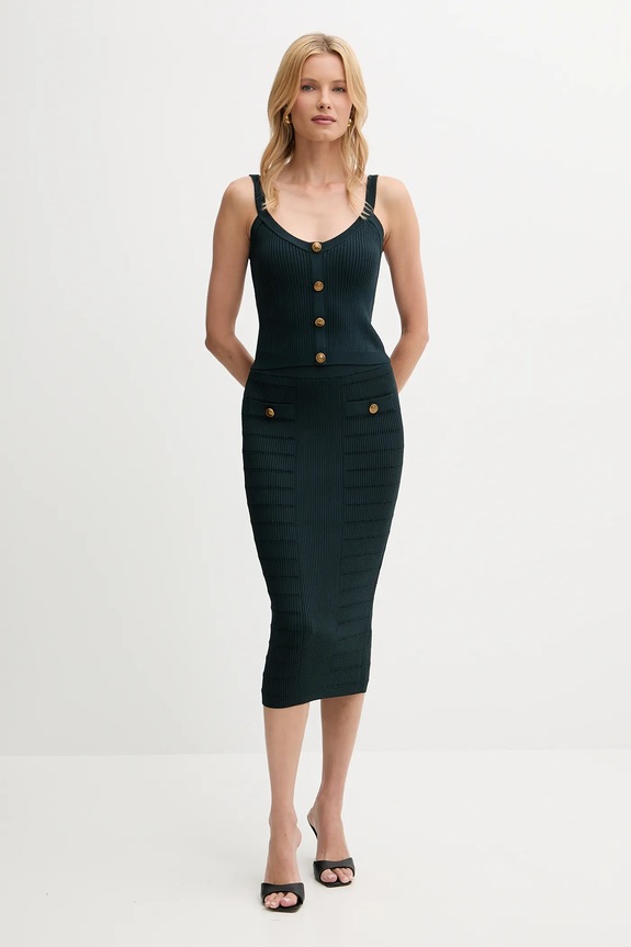 Guess top EMMIE W5YR10.Z0130 zöld AW25