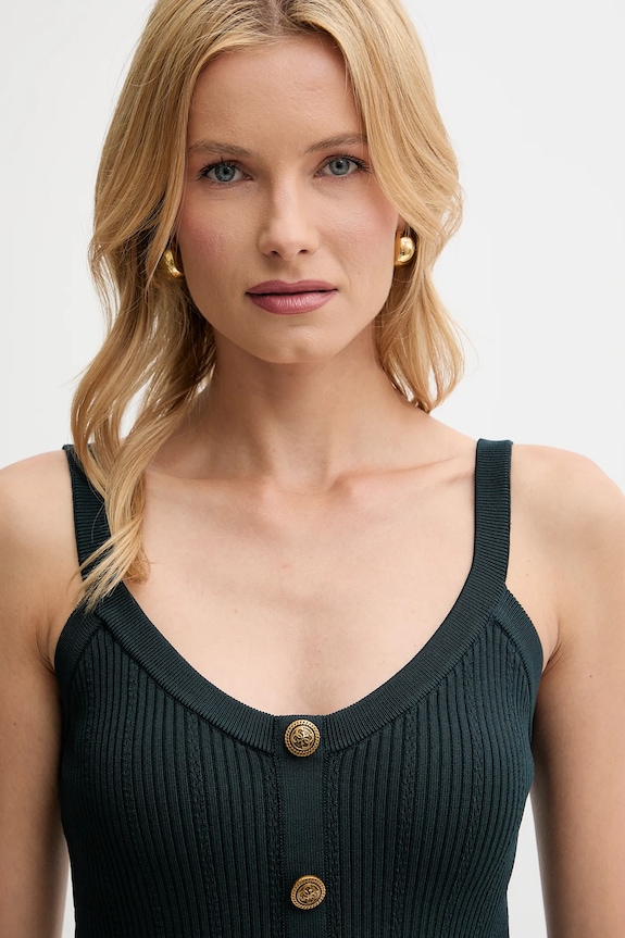 Guess top EMMIE zöld W5YR10.Z0130