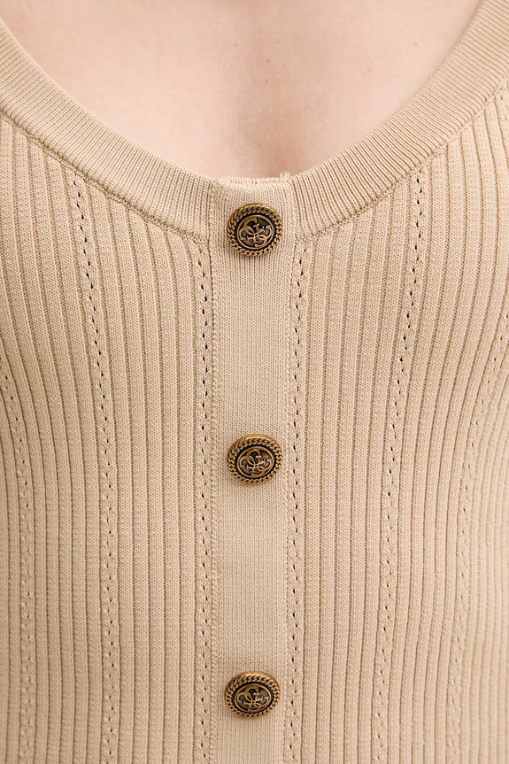 Guess top EMMIE W5YR10.Z0130 beżowy