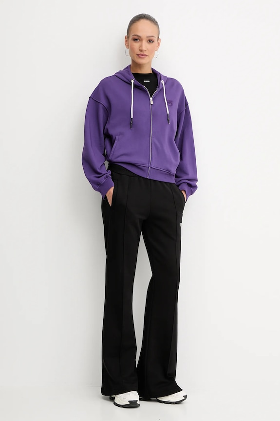 Pinko t-shirt bawełniany 100373.A2RE czarny AA00