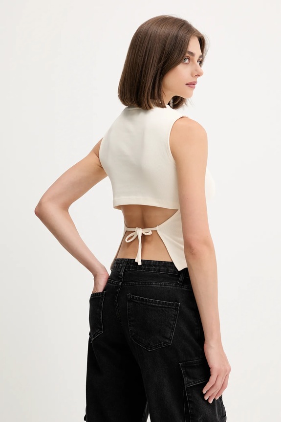 Top Guess Originals με ελαστάν μπεζ W5YP44.KCTT1