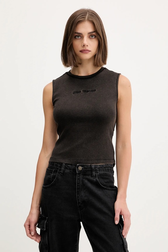 Îmbrăcăminte Guess Originals top W5YP44.KCTT1 maro