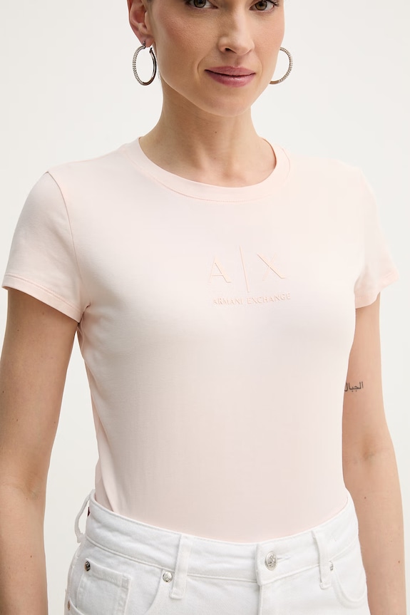 Îmbrăcăminte Armani Exchange tricou XW001458.AF16294 roz