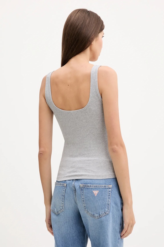 Îmbrăcăminte Guess Jeans top W5YP35.KA0H1 gri