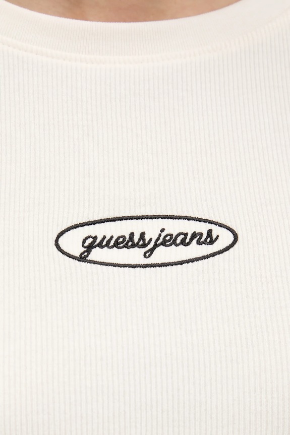 Guess Jeans t-shirt W5YP37.KA0H1 beżowy