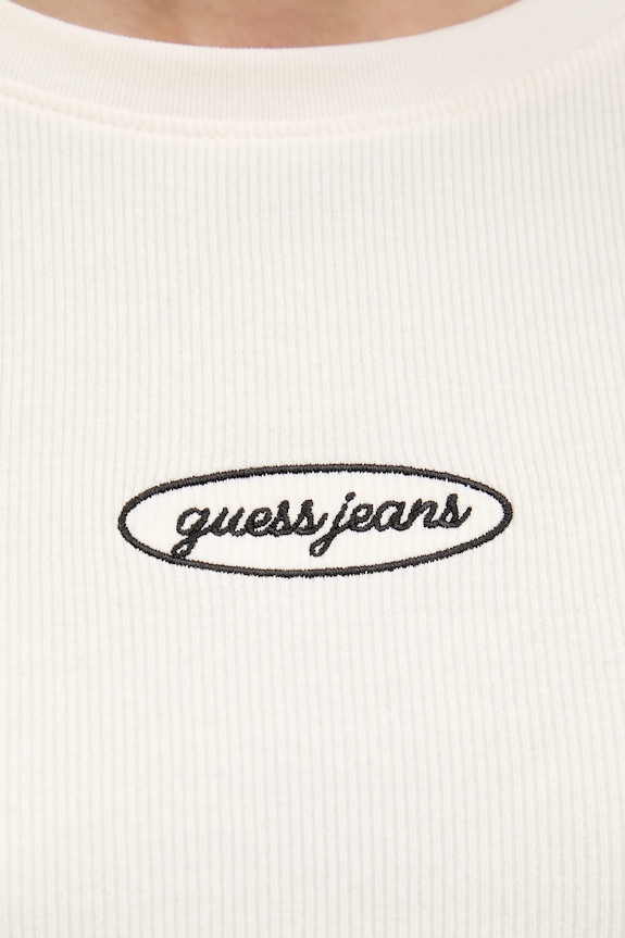 Guess Jeans t-shirt W5YP37.KA0H1 beżowy