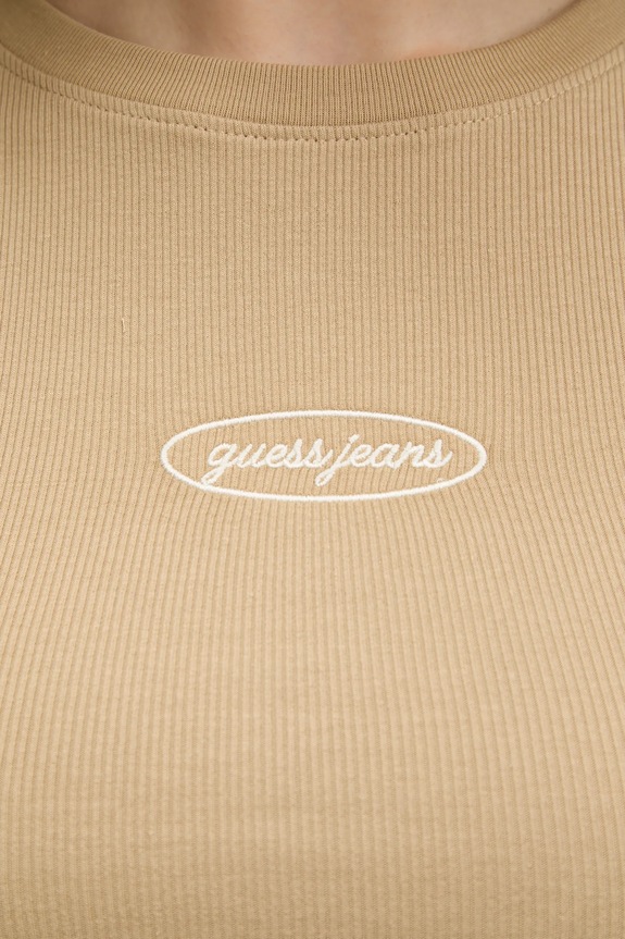 Guess Jeans tricou W5YP37.KA0H1 bej