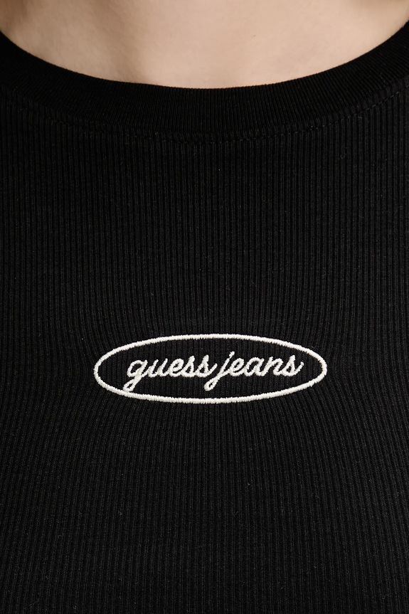 Majica kratkih rukava Guess Jeans W5YP37.KA0H1 crna