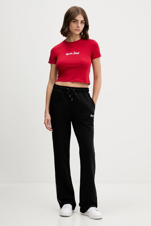 Tričko Guess Jeans W5YI24.J1314 červená AW25