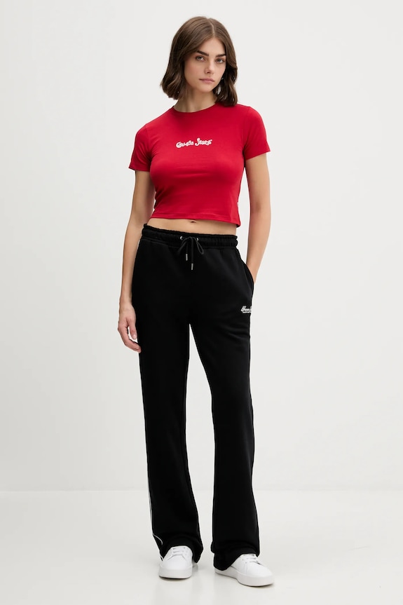 Tričko Guess Jeans W5YI24.J1314 červená AW25