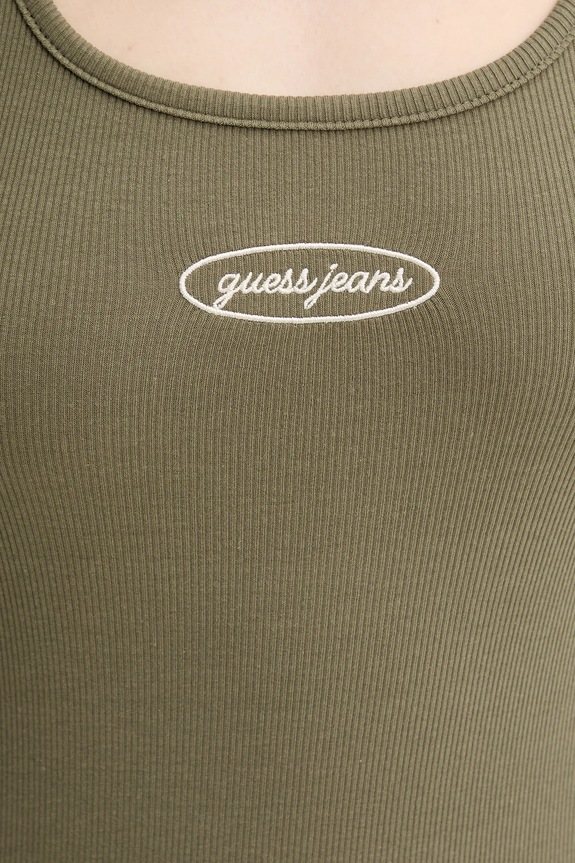 Φόρεμα Guess Jeans W5YK0I.KA0H1 πράσινο