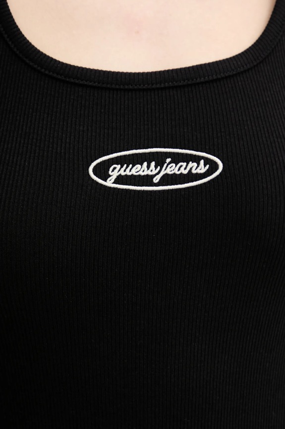 Φόρεμα Guess Jeans W5YK0I.KA0H1 μαύρο