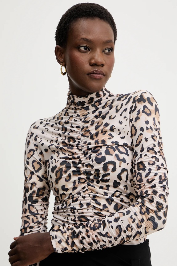 Fracomina bluzka beżowy FJ25WT3001J47201