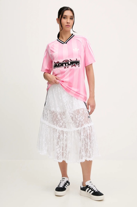 adidas Originals t-shirt Jersey KD2272 różowy AW25