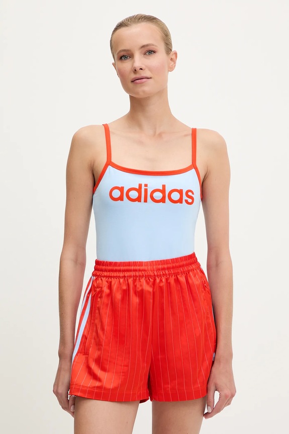 adidas Originals top Tank elasztánnal kék KD2293