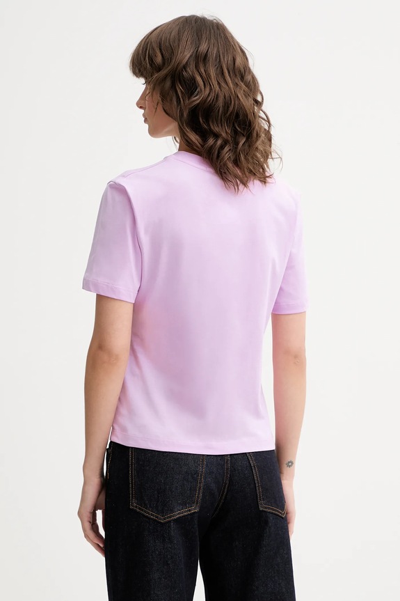 Odzież MSGM t-shirt bawełniany 3941MDM81.257798 różowy