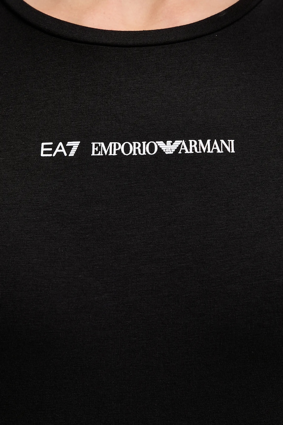 EA7 Emporio Armani t-shirt fekete AF12115.7W000798