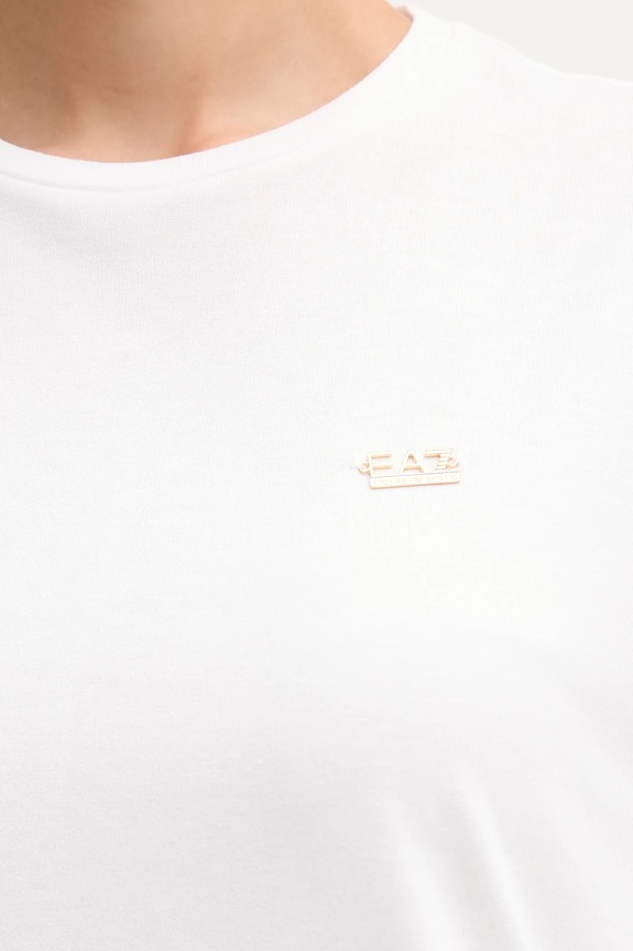 EA7 Emporio Armani t-shirt női viszkózzal AF13919.7W000189 fehér