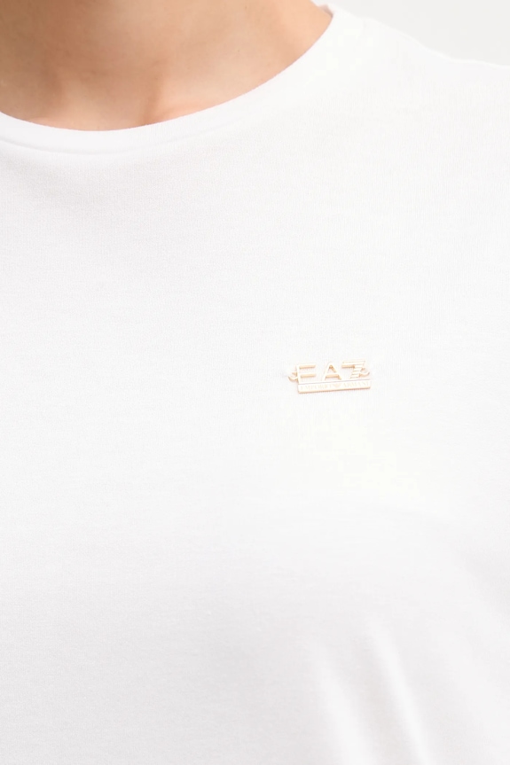 EA7 Emporio Armani t-shirt női viszkózzal AF13919.7W000189 fehér