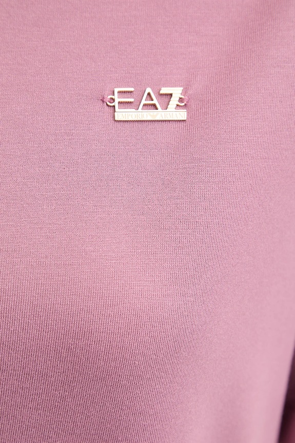 EA7 Emporio Armani női póló viszkózzal AF13919.7W000189 rózsaszín
