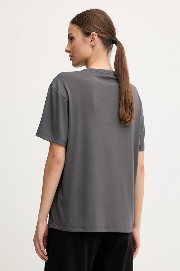 Ruházat EA7 Emporio Armani T-shirt női viszkózzal AF13919.7W000189 szürke