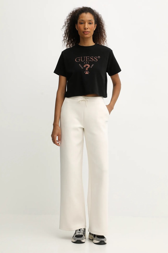 Guess t-shirt FABIA V5BI01.K1891 czarny AW25
