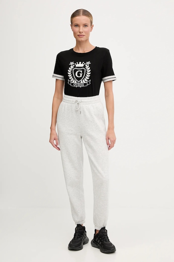 Μπλουζάκι Guess MURIEL V5BI08.J1314 μαύρο AW25