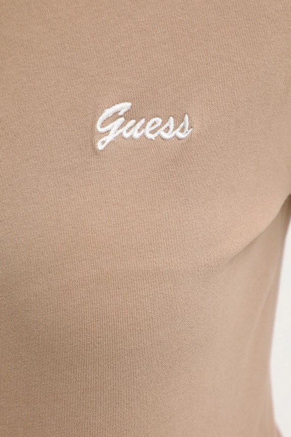 Guess t-shirt ALBA V5BI17.KCBF1 beżowy
