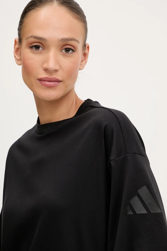 adidas pamut póló All SZN fekete JM3800